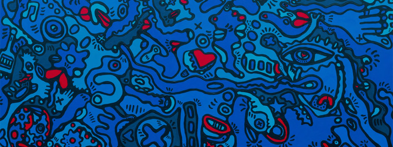 bbk westfalen BLAU Christoph Mandera Städtische Galerie Dortmund - Torhaus Rombergpark